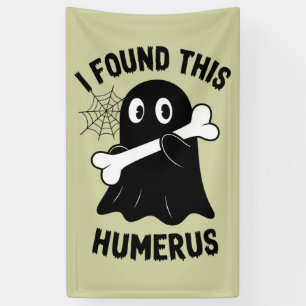 Lona Encontré este fantasma de Halloween Húmero