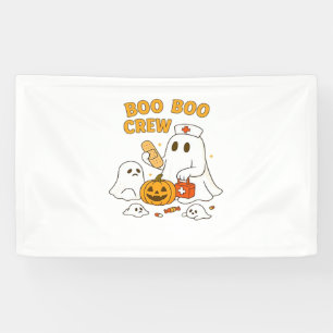 Lona Enfermera de Boo Boo Enfermera divertida fantasma 