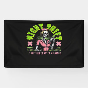 Lona Enfermera de turno nocturno - Ideas de regalo de l