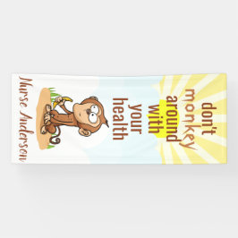 Lona Enfermera; no se monte en torno a la salud; se per