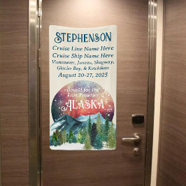 Lona Enlazada a la última puerta de crucero de Alaska