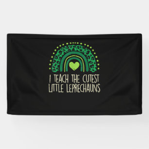 Lona Enseño La Más Cuidadosa Leprechaun St Patricks D