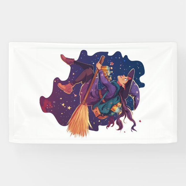 Lona Entrega de Poción de Bruja (Horizontal)