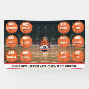Lona Equipo de Baloncesto