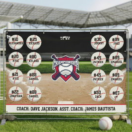 Lona Equipo de béisbol