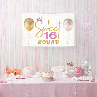 Lona Equipo de Sweet 16