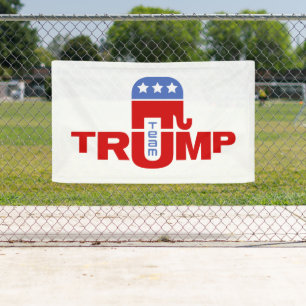 Lona Equipo Trump Republicano
