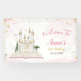 Lona Érase Una Vez Princesa Fiesta de Cumpleaños 1