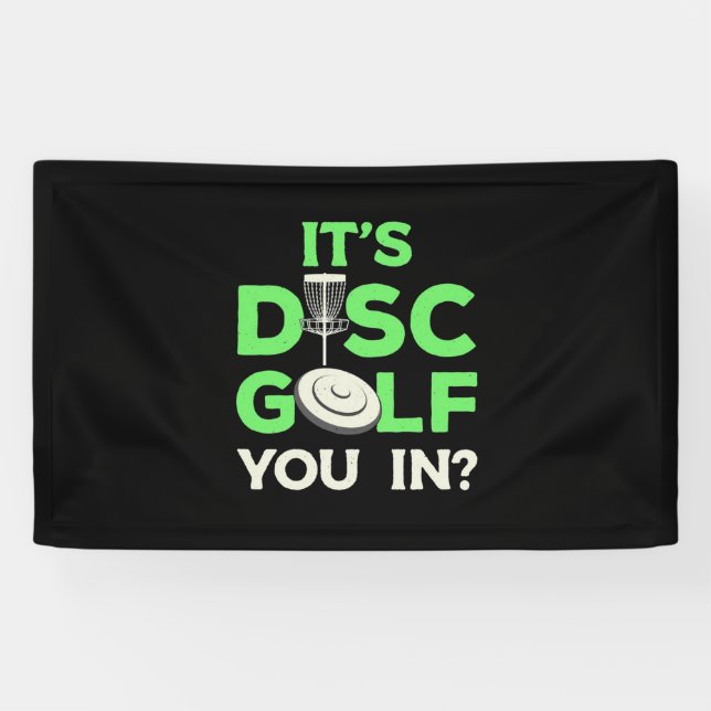 Lona Es El Golf De Disco En El (Horizontal)