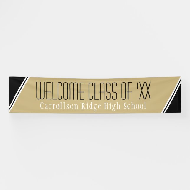 Lona ¡Es enorme! Cartel De Reunión De Clase 12Ft (Horizontal)