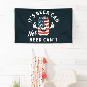 Lona Es que la cerveza no puede ser no divertido beber