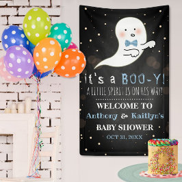 Lona ¡Es un Boo-y! Baby Shower de Little Spirit Hallowe