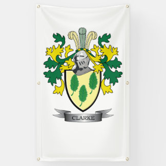 Lona Escudo de armas de Clarke