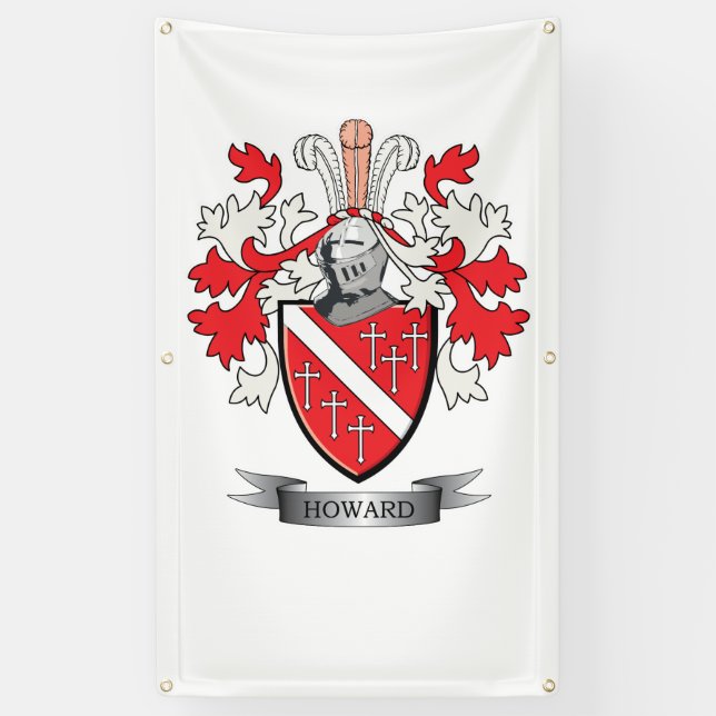 Lona Escudo de armas de Howard (Vertical)