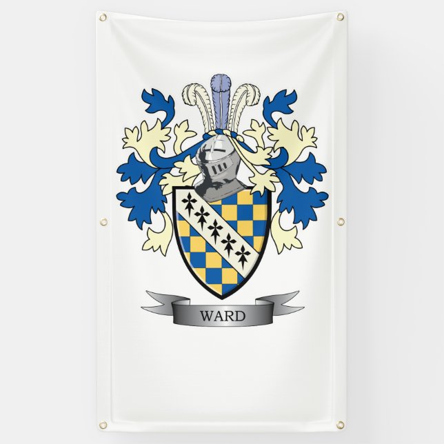 Lona Escudo de armas de la sala (Vertical)