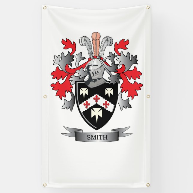 Lona Escudo de armas de Smith (Vertical)