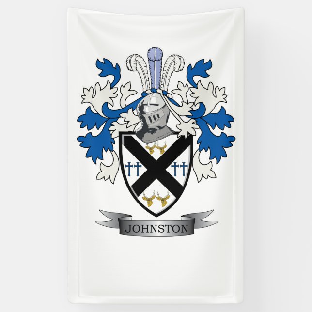 Lona Escudo de armas del escudo de la familia de (Vertical)