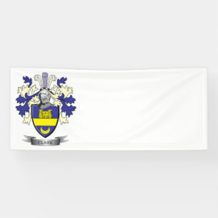 Lona Escudo de armas del escudo de la familia de Clark
