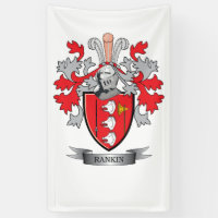 Escudo de armas del escudo de la familia de Rankin