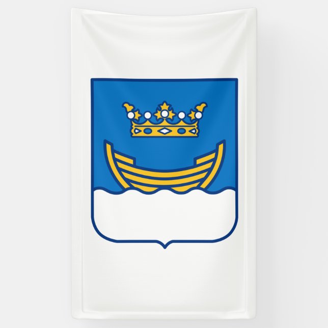 Lona Escudo de Helsinki (Finlandia) (Vertical)
