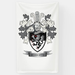 Lona Escudo de la familia de Roberts