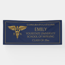 Lona Escuela de Enfermería de Oro Azul de la Marina Mod