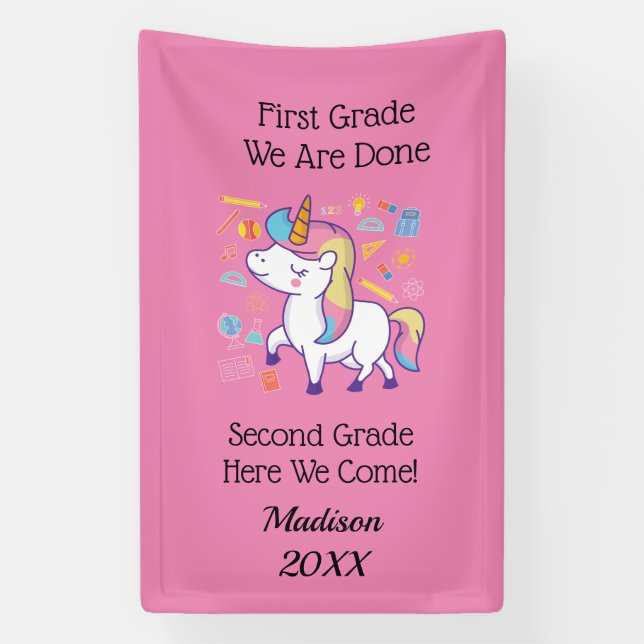 Lona Escuela Primaria de Preescolar Avanza (Vertical)