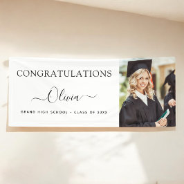 Lona Escuela Secundaria Black Gold de 2024