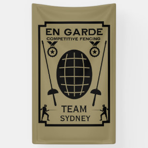 Lona Esgrima de espadas competitiva
