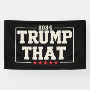 Lona Eso Trump 2024 47º Presidente de EE. UU. Vintage