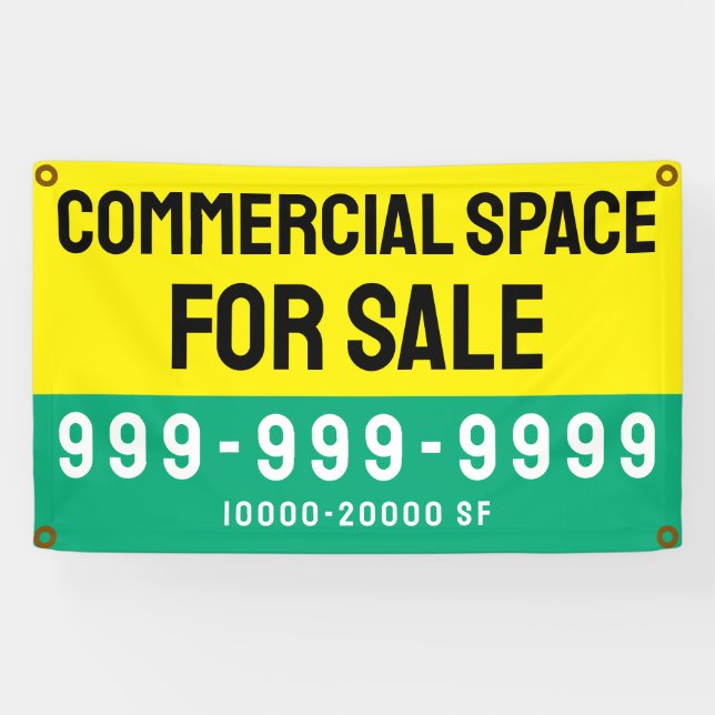 Lona Espacio Comercial Personalizado para Arrendar Prof (Horizontal)