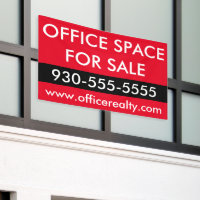 Espacio de oficinas rojas para la venta de bienes