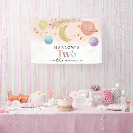 Lona Espacio Ultraterrestre dos cumpleaños de la Luna