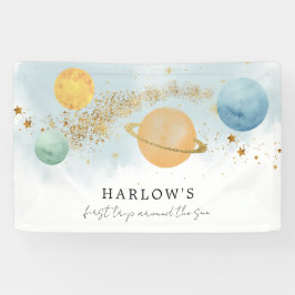 Lona Espacio Ultraterrestre Primer viaje alrededor del