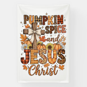 Lona Especias de Calabaza y Jesucristo
