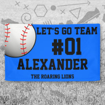 Espíritu del equipo azul negro de béisbol