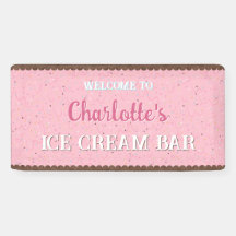 Espolvorines y helados rosas