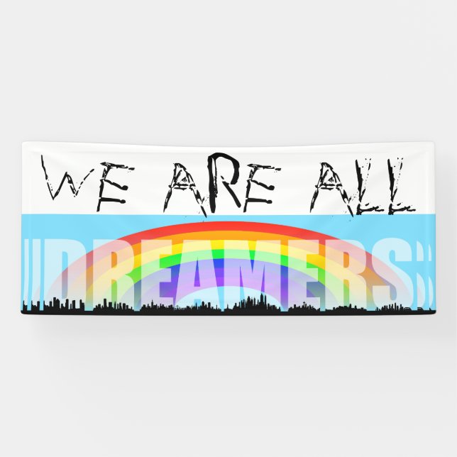 Lona Esquina arcoiris Daca Dreamers 2 Banner (Horizontal)