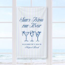 Lona Está atando la mano elegante de la costa de Knot