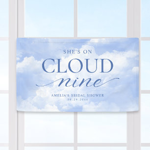 Lona Está en la novena nube azul  Despedida de soltera