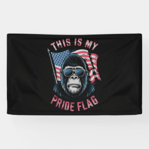 Lona Esta es mi bandera del orgullo Bandera Americana P