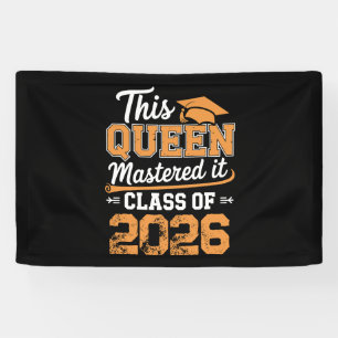 Lona Esta Reina Lo Dominó Clase De 2026 Graduación