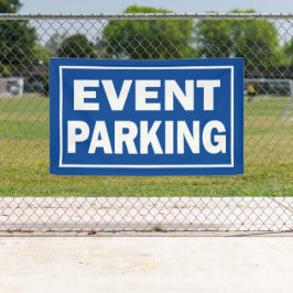 Lona Estacionamiento de eventos azul o cualquier color