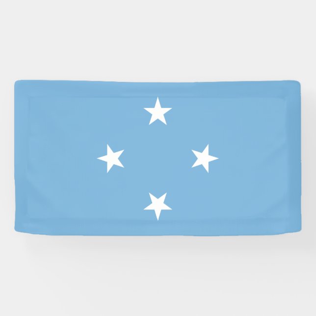 Lona Estados Federados de Micronesia Bandera (Horizontal)
