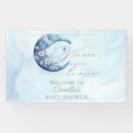Lona Estamos Sobre El Baby Shower De Moon Boy
