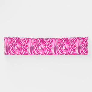 Lona Estampado de cebra rosa