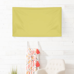 Lona Estandarte Amarillo Cálido Suave