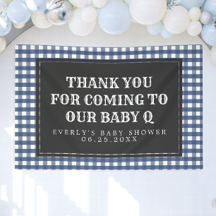 Lona Estandarte de bienvenida para baby shower de Baby 