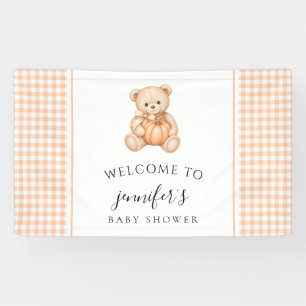 Lona Estandarte de bienvenida para baby shower de Calab