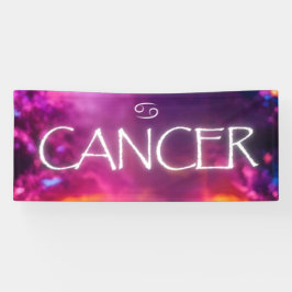 Lona Estandarte de Cáncer del Zodiaco